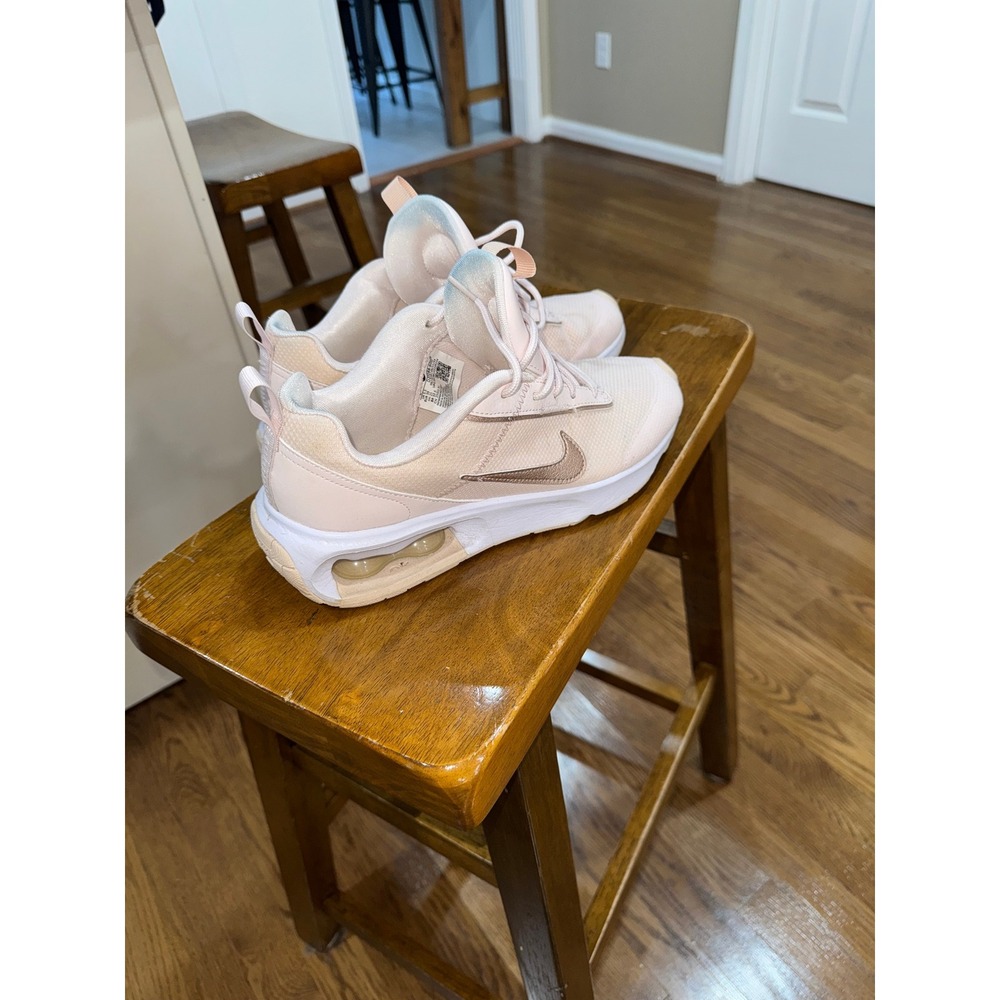 Nike Air Max INTRLK Lite Womens Pink Rose Gold Sneakers DH0874-600 Size 8.0
